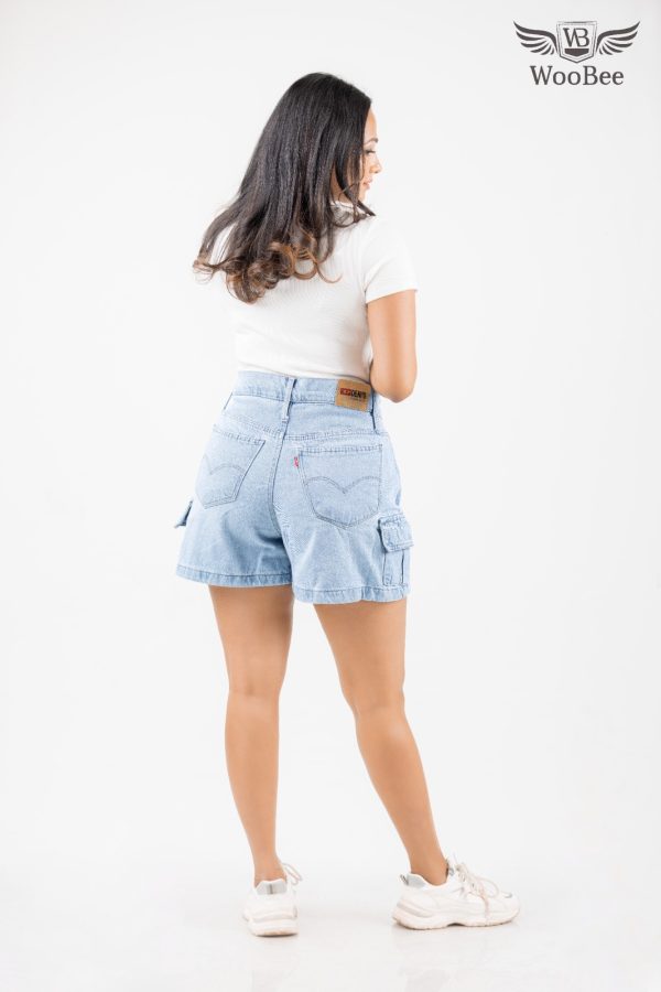 HIGHWAIST CARGO POCKET SHORT - Image 13