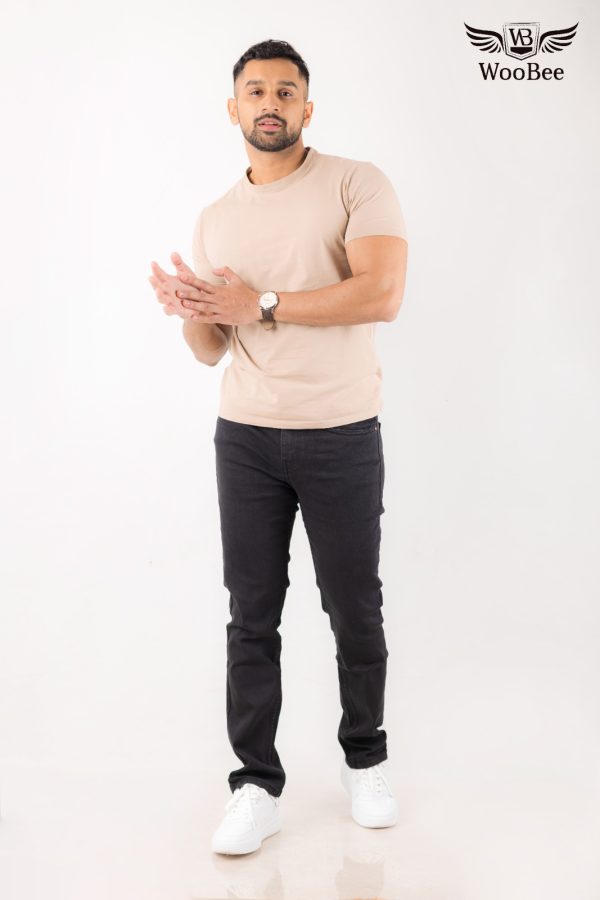 GENTS SLIM FIT BLACK JEANS