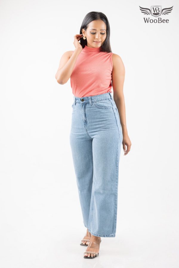 HIGHWAIST WIDE LEG JEANS - Image 6