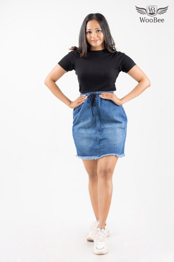HIGHWAIST SHORT SKIRT - Image 3