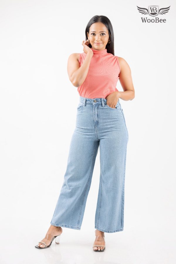 HIGHWAIST WIDE LEG JEANS - Image 7