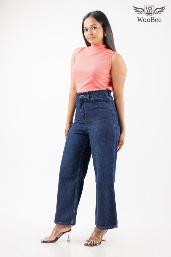 HIGHWAIST WIDE LEG JEANS - Image 3