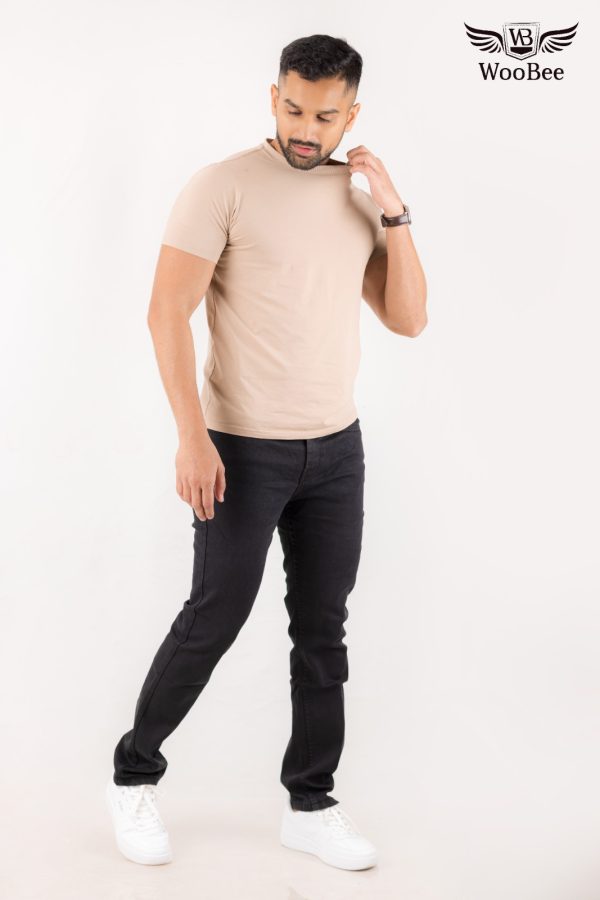GENTS SLIM FIT BLACK JEANS - Image 3