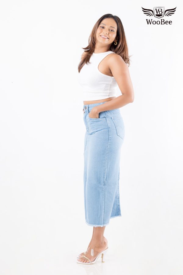 HIGHWAIST FRONT OPEN SLIT SKIRT - Image 12