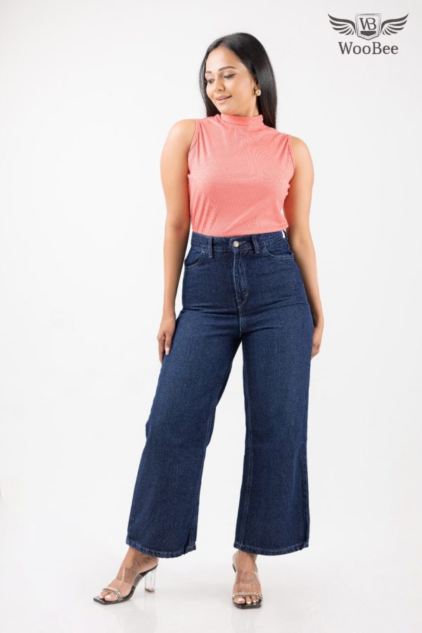 HIGHWAIST WIDE LEG JEANS - Image 2