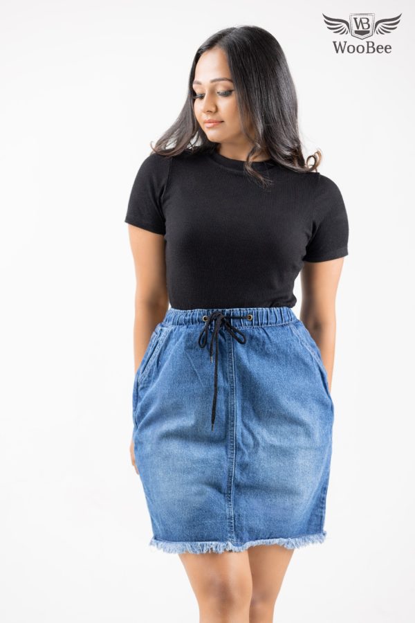 HIGHWAIST SHORT SKIRT - Image 9