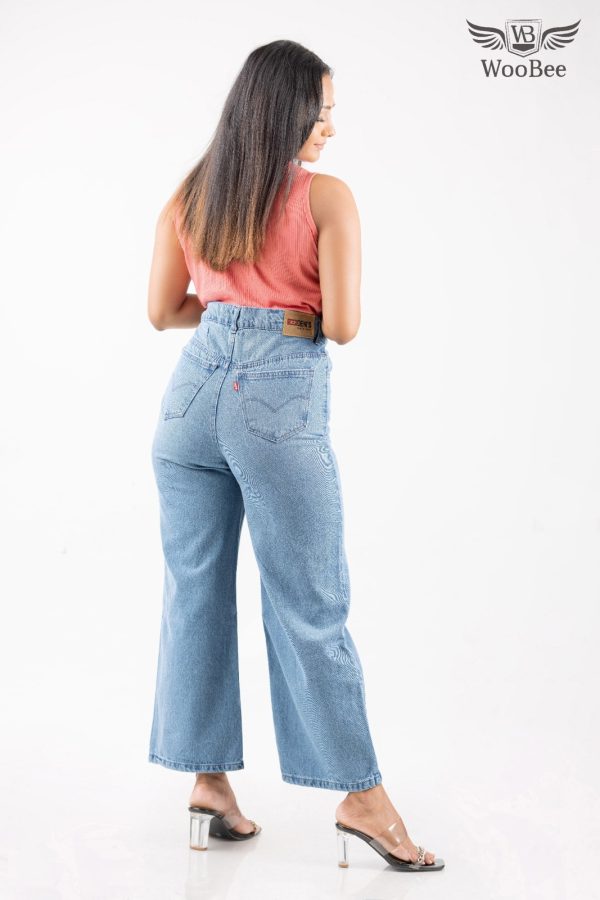 HIGHWAIST WIDE LEG JEANS - Image 8
