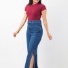 HIGHWAIST STREIGHT LEG SIDE OPEN JEANS - Image 8